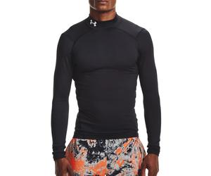 Under Armour UA CG Armour Comp Mock Magliette a maniche lunghe XXL Nero