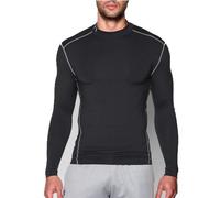 Under Armour ColdGear Armour Mock, Maglia Uomo, Nero (Black/Steel 001), M