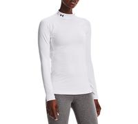 Under Armour Coldgear Authentics Mockneck Long Sleeve T-shirt Bianco XS Donna