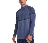 Under Armour UA CG Rush Seamless Mock Sweatshirt Magliette a maniche lunghe M Azzurro