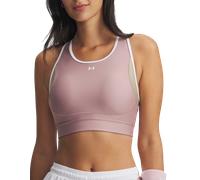 Under Armour UA Crossback Mid Open Back Top e Reggiseni M Rosa