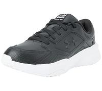Under Armour UA Edge Lthr, Scarpa da Allenamento Uomo, Black/Black/White, 44 EU
