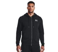 Felpe con cappuccio Under Armour UA Essential Fleece FZ Hood-BLK 195253919008 in taglia XXL EU