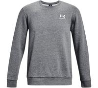 Under Armour UA Essential Fleece Crew, Pitch Gray Medium Heather, M