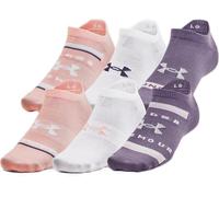 Under Armour UA Essential No Show 6pk-PNK Calze XL Rosa