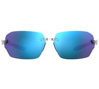 Under Armour Ua Fire 2/g Occhiali Da Sole Unisex Trasparente Sport Blu 71mm