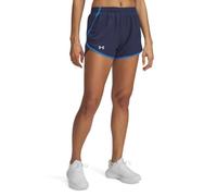 Under Armour UA Fly by 7,6 cm - Blu Navy Lavato/Blu Atlantis/Riflettente - MD
