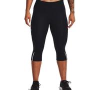 Under Armour Fly Fast 3.0 Speed Capri - pantaloni running 3/4 - donna L Black woman Ua Heatgear