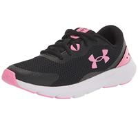 Under Armour Ua Ggs Surge 3, Scarpa da corsa Bambine e ragazze, Black Flamingo Flamingo, 38.5 EU