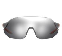 Under Armour Ua Halftime Occhiali Da Sole Unisex Grigio Mascherina Argento 99mm