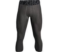 Under Armour UA HG 3/4 Legging, Pantaloni Uomo, Carbon Heather / Black, S