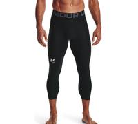 Under Armour UA HG 3/4 Legging, Pantaloni Uomo, Black / White, M