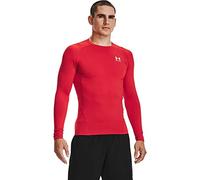 Abbigliamento compressivo Under Armour HeatGear Armour Comp Long Sleeve M - red/white XL