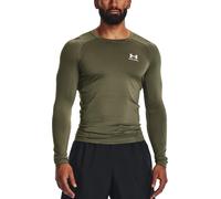Under armour heatgear top a compressione khaki uomo