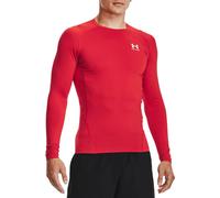 Under Armour Ua Hg Armour Comp Ls Maglietta a maniche lunghe, Rosso, XL Uomo