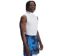 Under Armour Heatgear Armour Comp Mock Sleeveless T-shirt Bianco M Uomo
