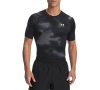 Maglietta funzionale da uomo Under Armour HG Armour Printed SS Taglia: XXXL / Colore: nero/bianco