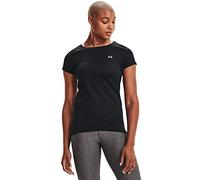 Under Armour UA HG Armour SS, T-Shirt Donna, Nero, L