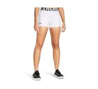 Pantaloncini Under Armour HeatGear Authentics Shorty bianco donna - XL