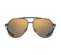 Under Armour Ua Honcho/g Occhiali Da Sole Uomo Nero Pilot Verde 60mm