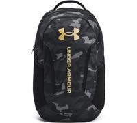 Under Armour Zaino unisex per adulti Hustle 6.0, nero, nero, oro metallizzato, One Size, Zaino