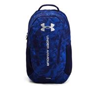 Under Armour UA Hustle 6.0 Backpack Zaino, Blu Tecnico, Blu Navy, Argento Metallizzato, One Size Unisex-Adulto
