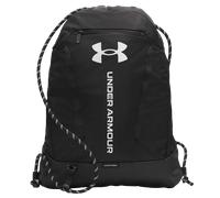Under Armour Zaino unisex Ua Hustle, taglia unica, nero, nero, bianco, taglia unica