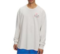 Under Armour UA HWT MODERN SPORT OS LS Magliette a maniche lunghe L Bianco