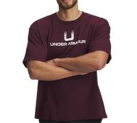 Under Armour UA HWT U LOGO SS Magliette M Rosso scuro