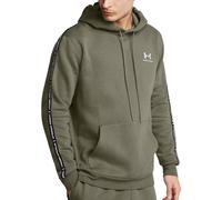 Felpa con cappuccio Under Armour Icon Fleece Taping da uomo Marine OD Verde / Bianco M
