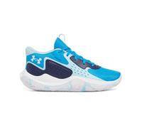 Under Armour UA Jet '23, Scarpa da Basket Unisex - Adulto, Blu Elettrico Midnight Navy Stream, 43 EU