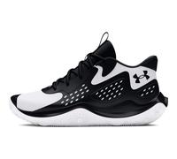 Under Armour UA Jet '23, Scarpa da Basket Unisex - Adulto, Nero Bianco E Nero, 45 EU