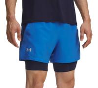 Under Armour Launch 5´´ 2in1 Shorts Blu M Uomo