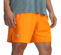 Shorts Under Armour Launch da 18 cm (7") da uomo Squad Arancione / Squad Arancione / Riflettente XXL