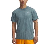 Under Armour UA Launch Camo SS Magliette M Azzurro