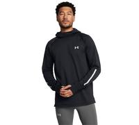 Under Armour UA Launch Elite Felpa da Allenamento da Uomo con Cappuccio, Nero Riflettente., L