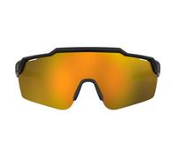 Under Armour Ua Levelup Occhiali Da Sole Uomo Nero Mascherina Oro 99mm