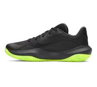 Under Armour UA Lockdown 7 - Scarpe da Basket Basse da Uomo, Nero Nero Metallico Nero, 42.5 EU