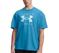 Under Armour UA M HW OS Branded SS Magliette L Azzurro