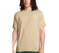 Under Armour Maglietta UA M SPORTSTYLE LC SS-BRN 1326799-300 City Khaki/Bianco Uomo L