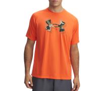 Maglietta da uomo Under Armour M Tech Print Fill SS Taglia: M / Colore: arancione