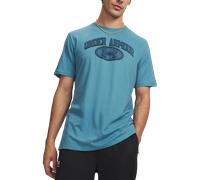 Under Armour Locker Tag Short Sleeve T-shirt Blu L Uomo