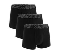 Under Armour Men‘s boxers Perf Cotton 3in 3Pack Black S