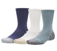 Set di calzini Under Armour Performance Tech 3pk Crew Dimensioni dei calzini: 42,5-47 / Colore: blu/bianco