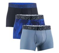 Under Armour UA PERFORMANCE TECH - PRINT 3 IN 3PK Boxer 4XL Azzurro