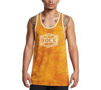 Under Armour UA Pjt Rck Racer Tank Tools-YLW Canotte e Top L Giallo