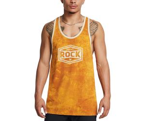Under Armour UA Pjt Rck Racer Tank Tools-YLW Canotte e Top L Giallo