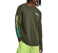 Under Armour UA PJT ROCK BRAHMA LS-GRN Magliette a maniche lunghe L Verde