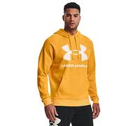 Under Armour UA Rival, Felpa con Cappuccio da Uomo con Logo Grande Top in Pile, RIS