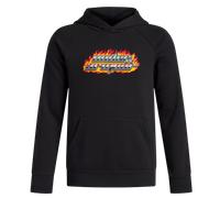 Under Armour UA Rival Flc Flamin Wdmrk HD Felpe con cappuccio L Nero